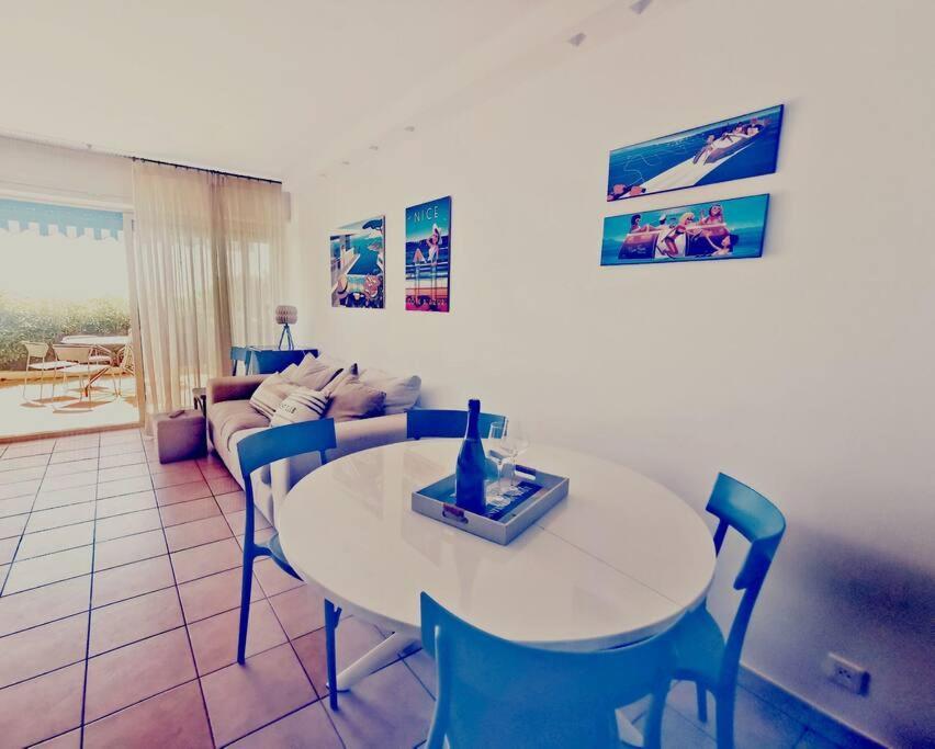 L'Apartment Paradise Sur Mer/80Sqm Beach Front +Ac Menton Dış mekan fotoğraf